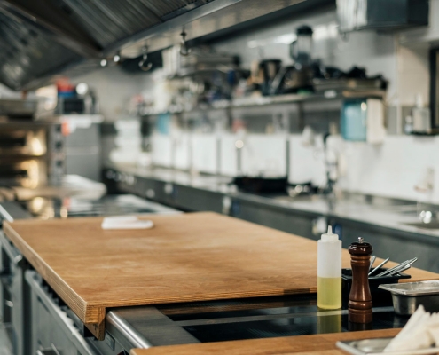 limpiar cocina con papel
